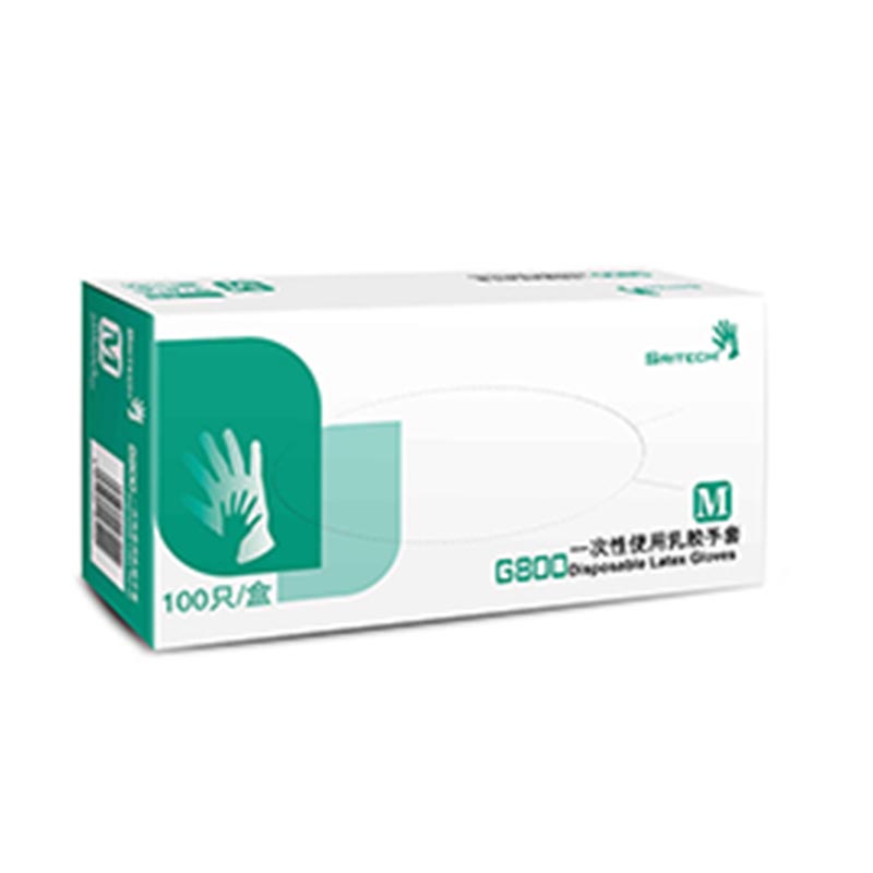 施?？礢RITECH G800天然乳膠一次性手套圖片