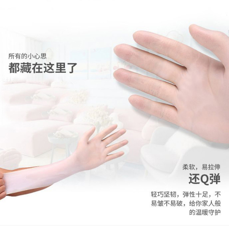 施?？礔890一次性無粉非滅菌橡膠檢查手套圖片8