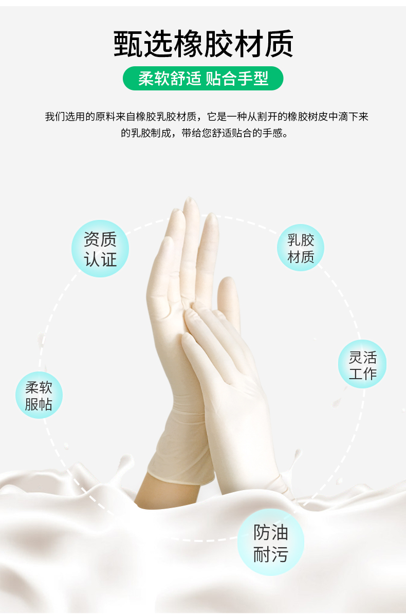 塞莫詩LS904MW一次性使用醫用檢查手套圖片8