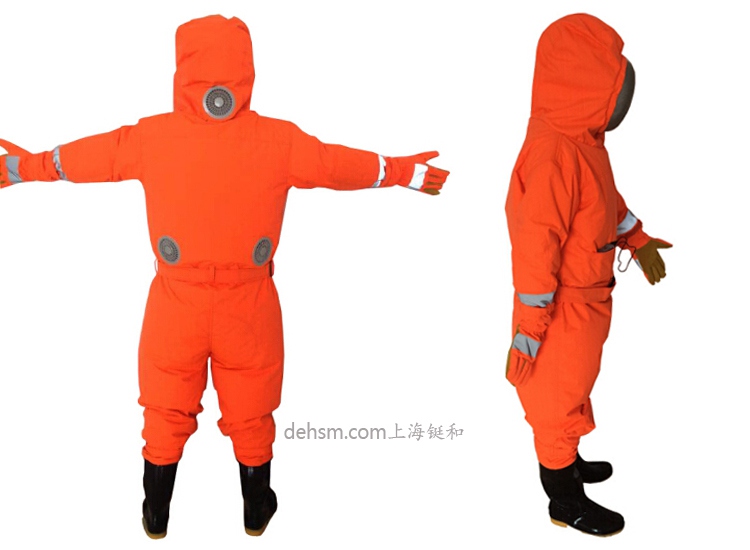 DH1030風扇型防蜂服圖片-反面、側面